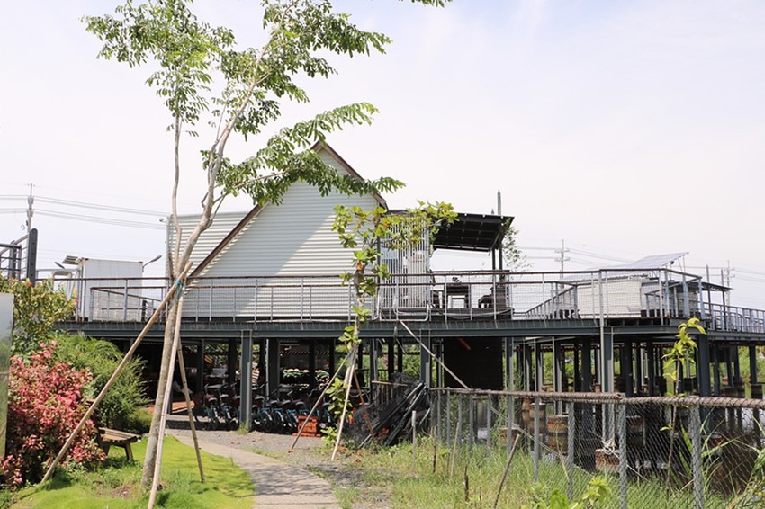 屏東林邊一日遊。光采濕地，環境教育、DIY披薩、植物染敲敲樂、鹹鴨蛋、林邊最美藍晒圖 x 林邊單車遊