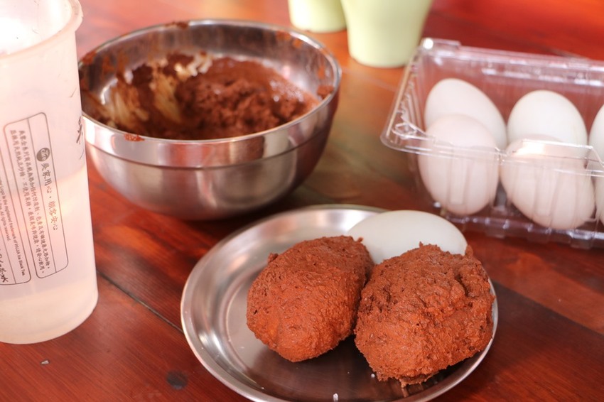 屏東林邊一日遊。光采濕地，環境教育、DIY披薩、植物染敲敲樂、鹹鴨蛋、林邊最美藍晒圖 x 林邊單車遊