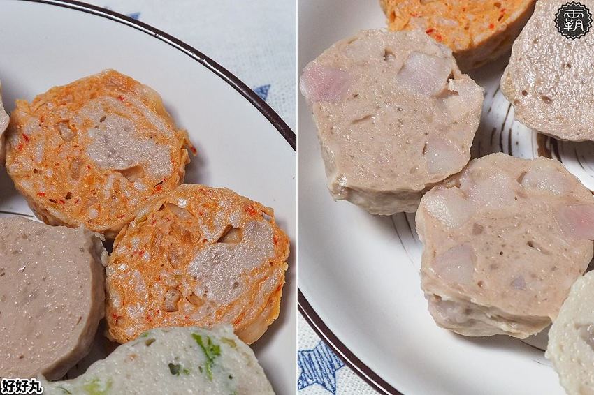 好吃的手工丸子底家！好好丸天然手工丸子，市場現做手工貢丸大顆彈性有肉汁～