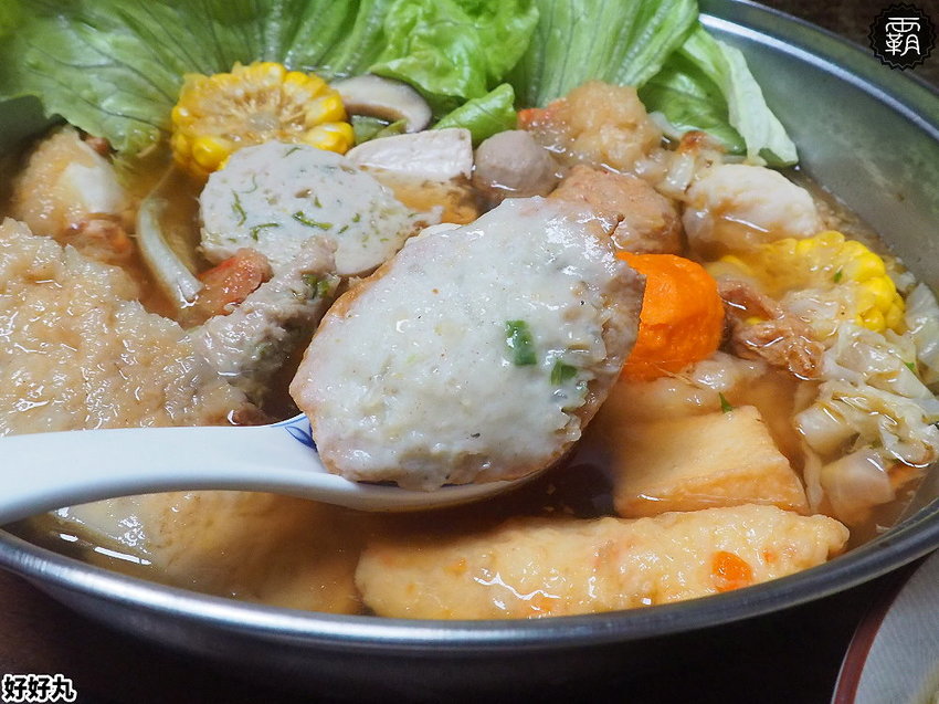 好吃的手工丸子底家！好好丸天然手工丸子，市場現做手工貢丸大顆彈性有肉汁～