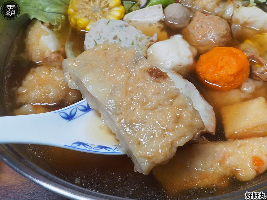 好吃的手工丸子底家！好好丸天然手工丸子，市場現做手工貢丸大顆彈性有肉汁～