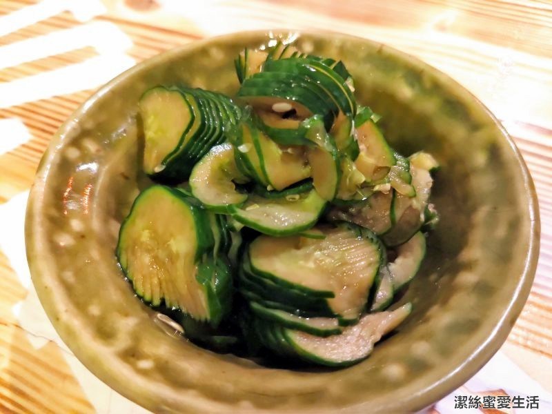 鐵炭魂-桐板饌酌食店 蒜香小黃瓜