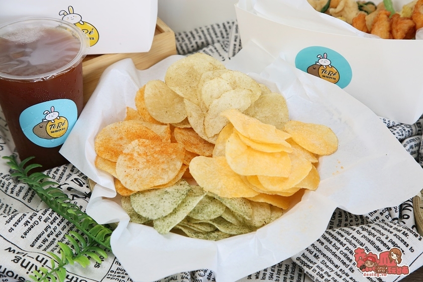 【台南美食】全台唯一馬鈴薯現切現炸洋芋片專賣！還有多達八種口味可任搭：兔彼炸物 - 熱血玩台南。跳躍新世界