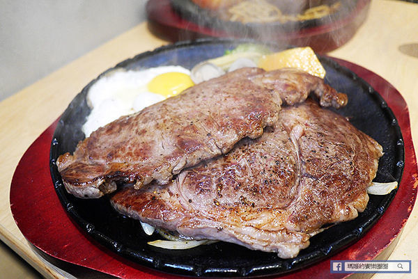 基隆牛排推薦【月之牛炙燒牛排專賣店】比臉大肋眼牛排/基隆美食