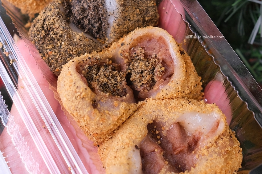 芳塢碼頭專業麻糬。台中伴手禮推薦 12年傳統古早味手工麻糬,一咬就爆餡! @蹦啾♥謝蘿莉 La vie heureuse