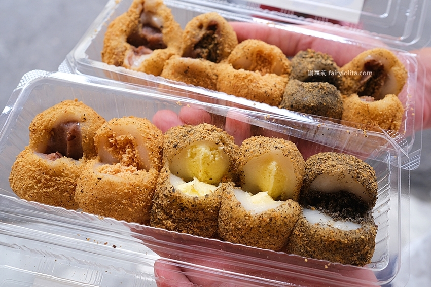 芳塢碼頭專業麻糬。台中伴手禮推薦 12年傳統古早味手工麻糬,一咬就爆餡! @蹦啾♥謝蘿莉 La vie heureuse