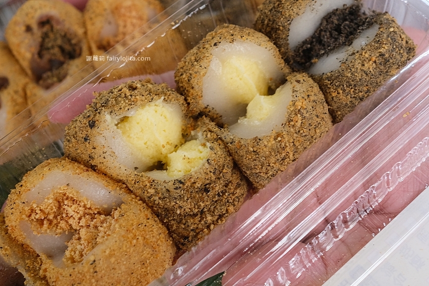 芳塢碼頭專業麻糬。台中伴手禮推薦 12年傳統古早味手工麻糬,一咬就爆餡! @蹦啾♥謝蘿莉 La vie heureuse