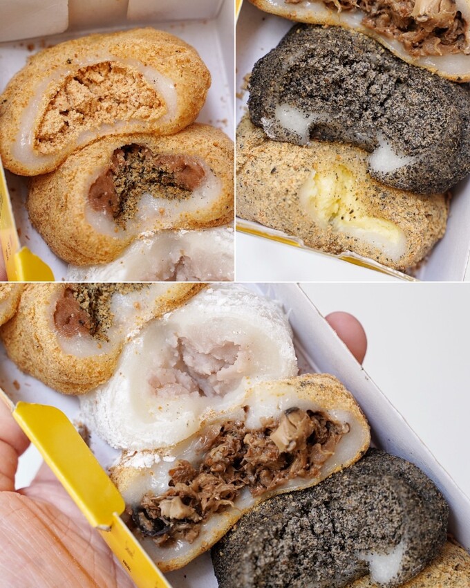 【芳塢碼頭專業麻糬】在地人推薦的麻糬口袋名單怎麼能錯過！傳統包餡麻糬顆顆飽滿且不黏牙，新上市的雲朵驢打滾療癒可愛又欠吃！台中伴手禮首選推薦！ - 阿華田的美食日記