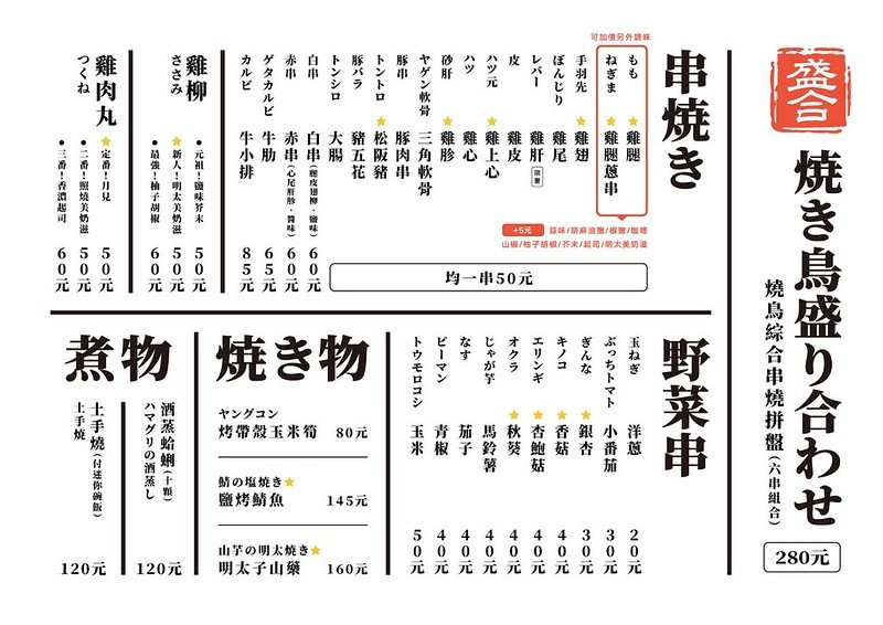 雞的燒鳥（鶏の焼き鳥-串燒專門店）│三重國小站美食│三重頂級串燒居酒屋，高CP，酒水好喝