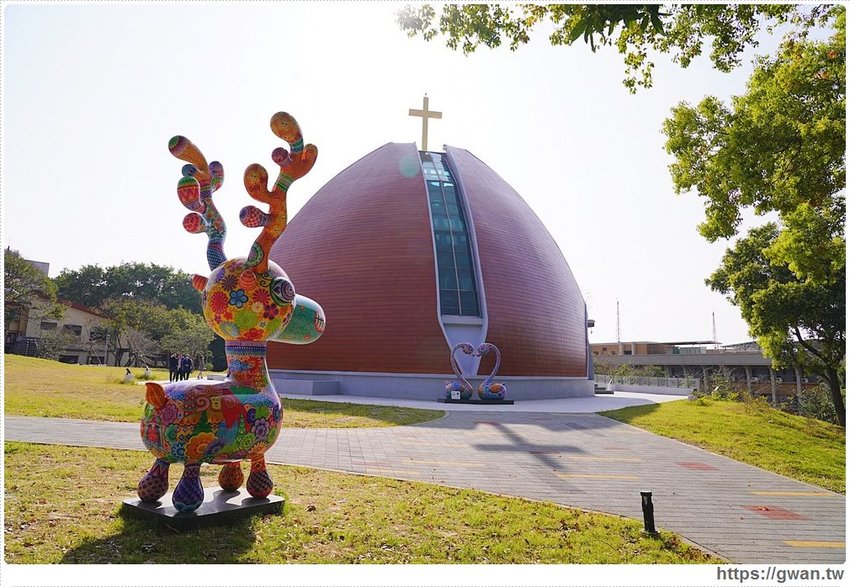 靜宜大學主顧聖母堂 台中打卡景點