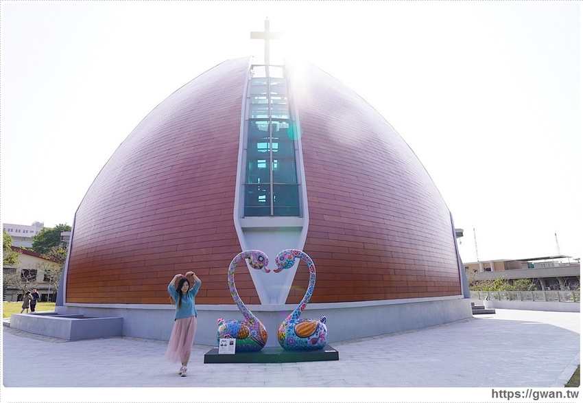 靜宜大學主顧聖母堂 台中打卡景點