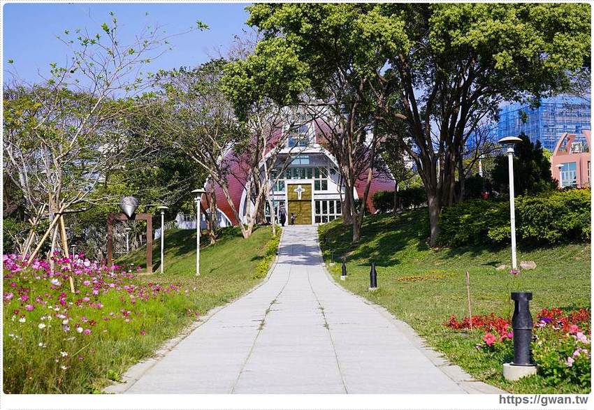 靜宜大學主顧聖母堂 台中打卡景點