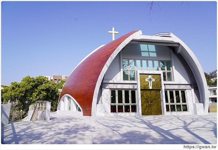 靜宜大學主顧聖母堂 台中打卡景點