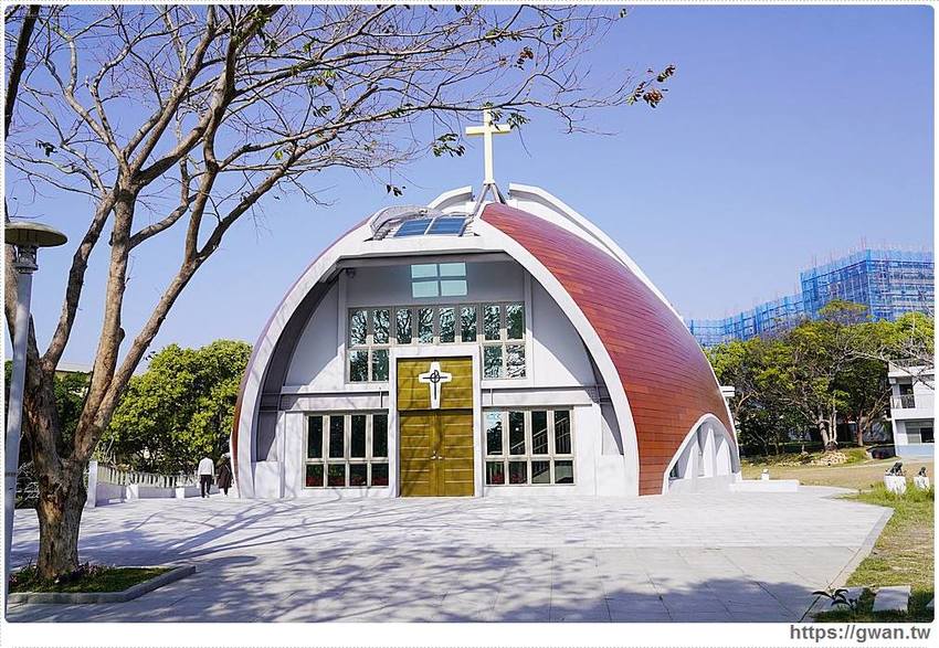 靜宜大學主顧聖母堂 台中打卡景點