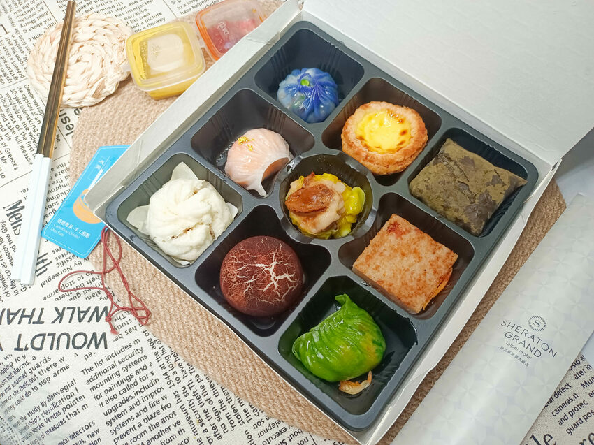 (台北美食)在家享用連續三年榮獲米其林餐盤推薦超美的港點九宮格-台北喜來登大飯店(辰園/安東廳) @Nancy將的生活筆計本