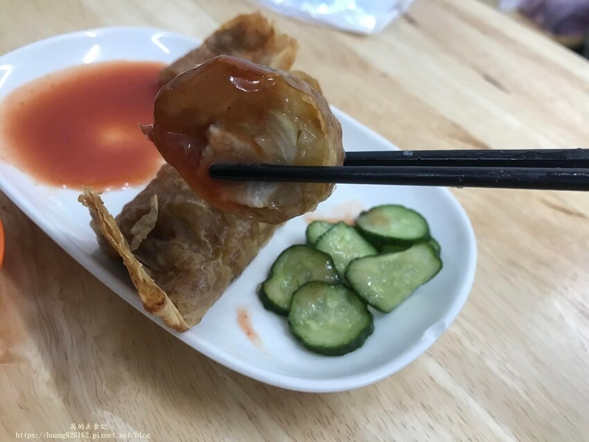 【台北大同區】台北大稻埕慈聖宮美食『大稻埕慈聖宮無名雞卷』古早味小吃~