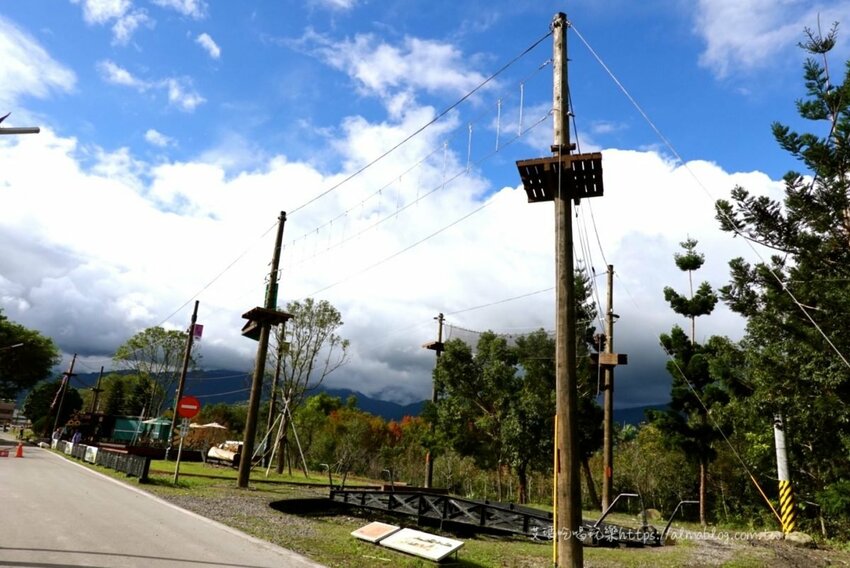 〖天送埤〗挑戰你的恐懼！10公尺高空伐木星空．搭乘五分仔小火車．DIY窯烤披薩．輕旅行 - 艾瑪▪ 享受吃喝玩樂札記