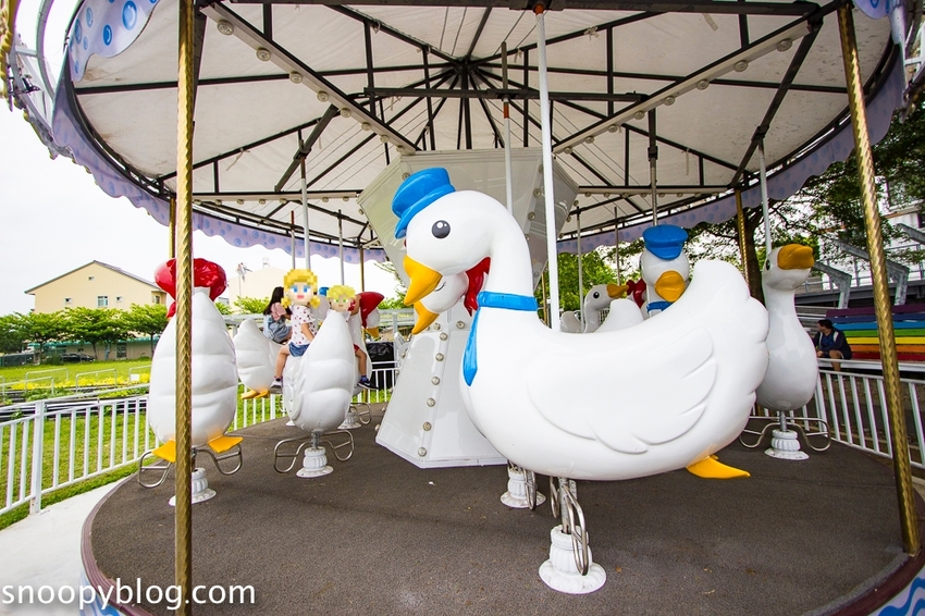 【雲林景點】斗六親子景點｜鵝童樂園～免門票好好拍，旋轉飛天鵝、飛天鵝溜滑梯、兒童戲沙池、愛鵝樂親子餐廳