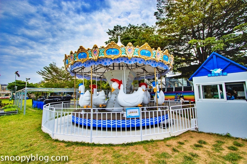 【雲林景點】斗六親子景點｜鵝童樂園～免門票好好拍，旋轉飛天鵝、飛天鵝溜滑梯、兒童戲沙池、愛鵝樂親子餐廳