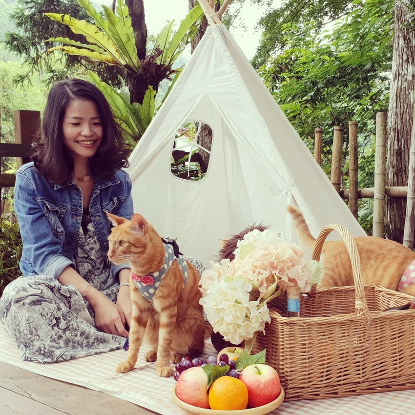 【新竹.北埔】森窯have a picnic。森林系野餐行程阿貓阿狗都可以帶去。各類窯烤比薩+咖啡