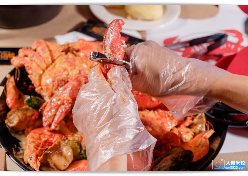 紅唇蟹美式手抓海鮮 紅唇蟹美式手抓海鮮