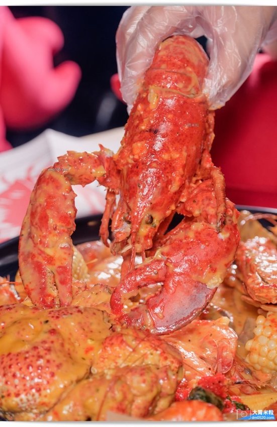 紅唇蟹美式手抓海鮮 紅唇蟹美式手抓海鮮