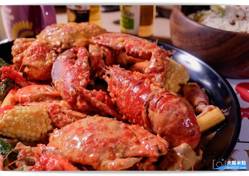 紅唇蟹美式手抓海鮮 紅唇蟹美式手抓海鮮