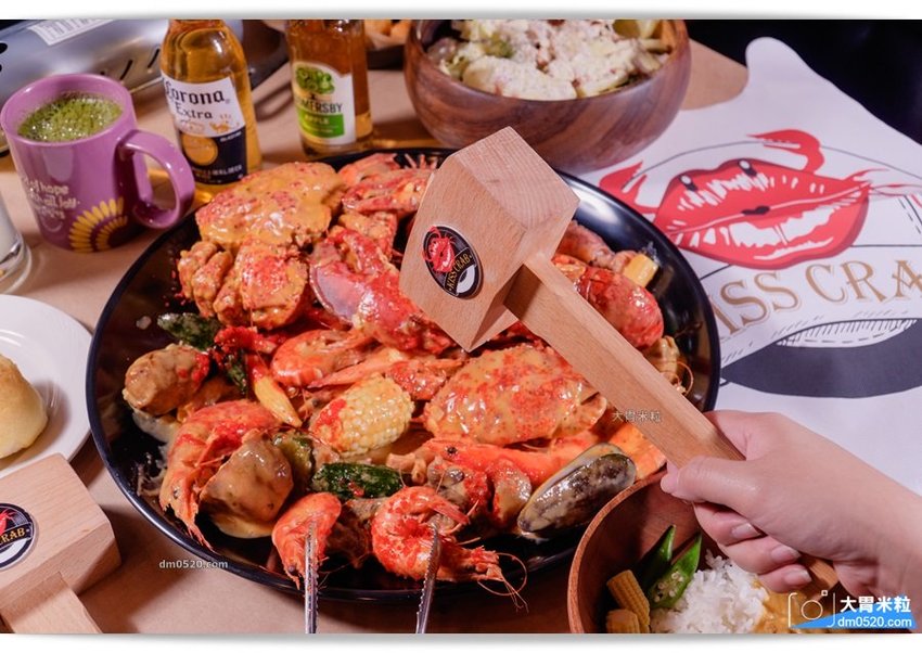 紅唇蟹美式手抓海鮮 紅唇蟹美式手抓海鮮