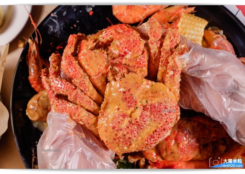 紅唇蟹美式手抓海鮮 紅唇蟹美式手抓海鮮