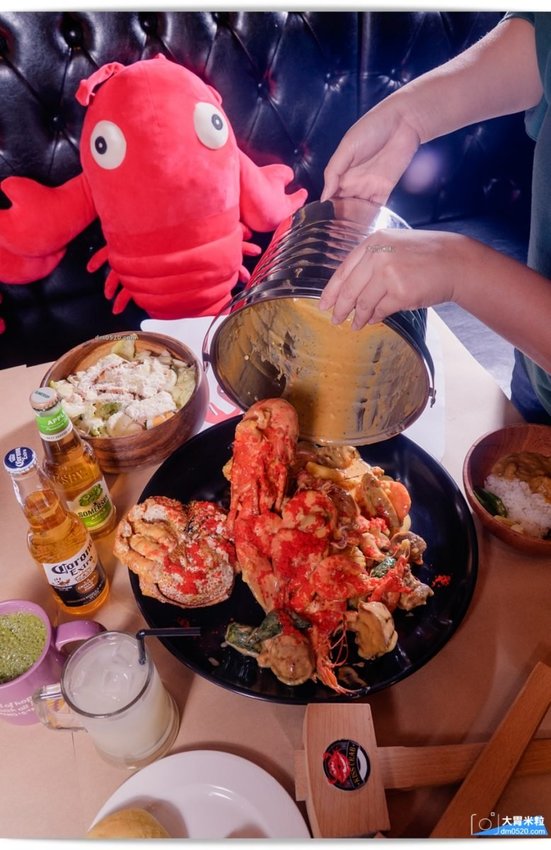 紅唇蟹美式手抓海鮮 紅唇蟹美式手抓海鮮