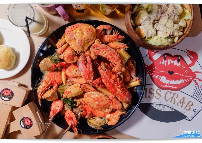紅唇蟹美式手抓海鮮 紅唇蟹美式手抓海鮮