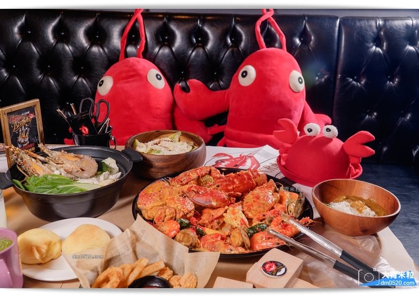 紅唇蟹美式手抓海鮮 紅唇蟹美式手抓海鮮