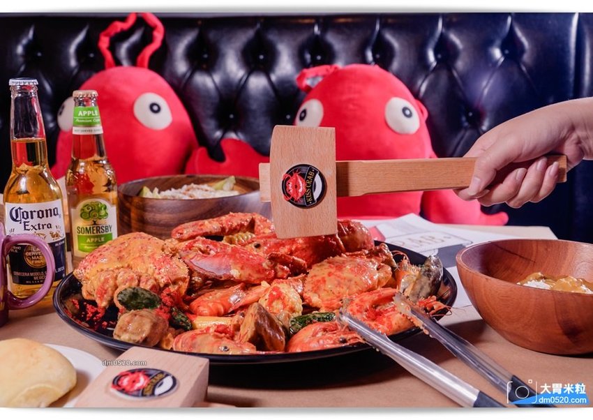 紅唇蟹美式手抓海鮮 紅唇蟹美式手抓海鮮