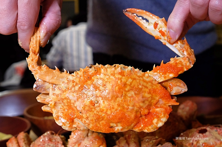 痛風不要看！雪蟹、季節螃蟹、霸氣大嗑近10種海鮮吃爽爽，期間限定錯過等明年！ @蹦啾♥謝蘿莉 La vie heureuse
