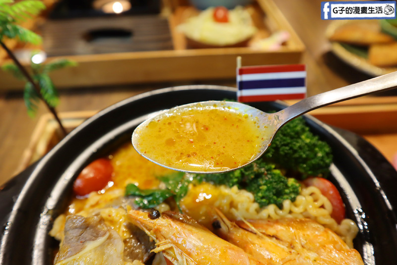 南京復興站-Coco Brother 椰兄-南京店.泰式料理.新菜色-冬蔭功酸辣海陸mama麵.泰式酸辣清蒸檸檬魚