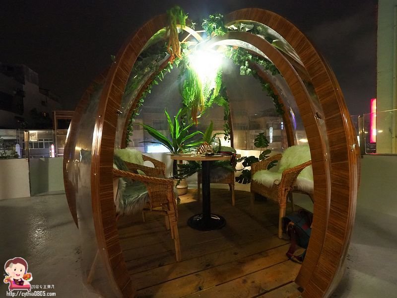 桃園中壢美食-blossom forest 食甸森蒔-中壢絕美玻璃球包廂，泡泡屋好浪漫 @民宿女王芽月-美食.旅遊.全台趴趴走