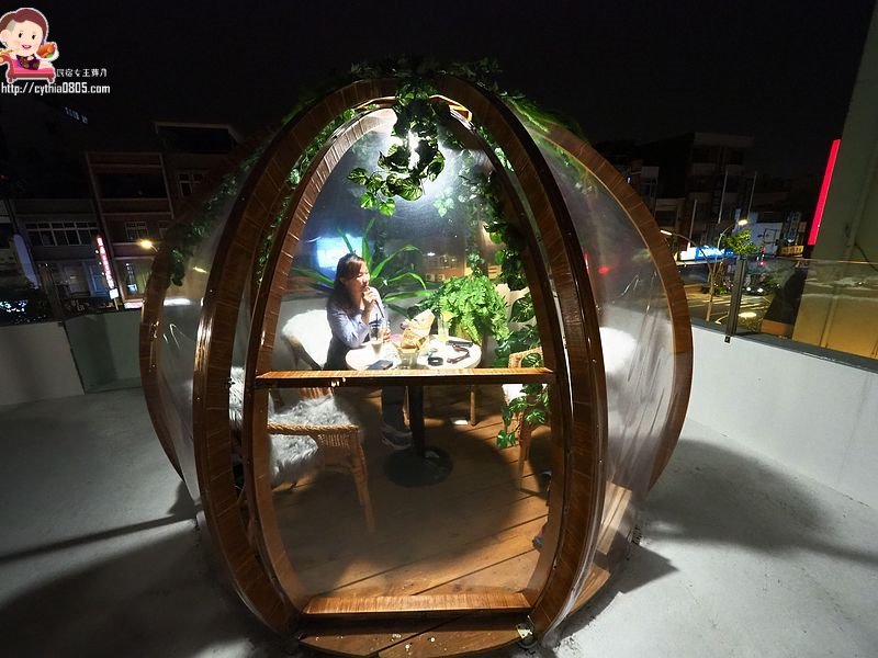 桃園中壢美食-blossom forest 食甸森蒔-中壢絕美玻璃球包廂，泡泡屋好浪漫 @民宿女王芽月-美食.旅遊.全台趴趴走