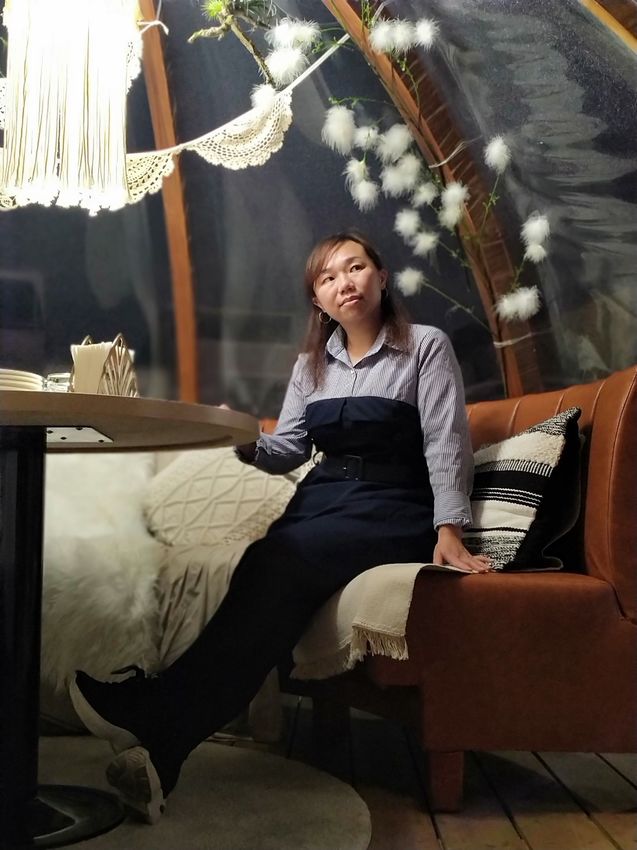 桃園中壢美食-blossom forest 食甸森蒔-中壢絕美玻璃球包廂，泡泡屋好浪漫 @民宿女王芽月-美食.旅遊.全台趴趴走