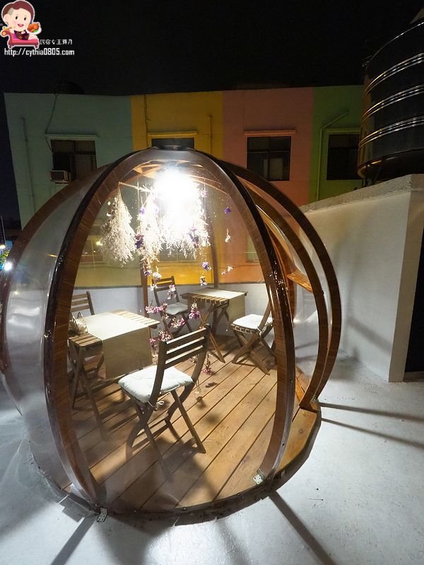 桃園中壢美食-blossom forest 食甸森蒔-中壢絕美玻璃球包廂，泡泡屋好浪漫 @民宿女王芽月-美食.旅遊.全台趴趴走