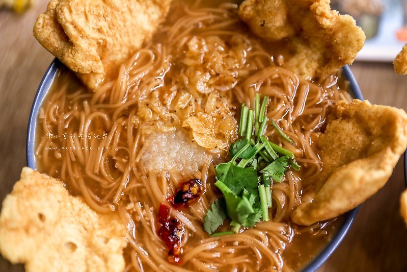 三重,三重必吃,三重美食,三重麵線,台北,男子漢麵線,男子漢麵線菜單,魚酥麵線 @陳小可的吃喝玩樂