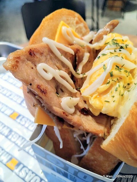 Toast store at Taichung, Middle -Taiwan, Nov 8, 2020, SJKen.