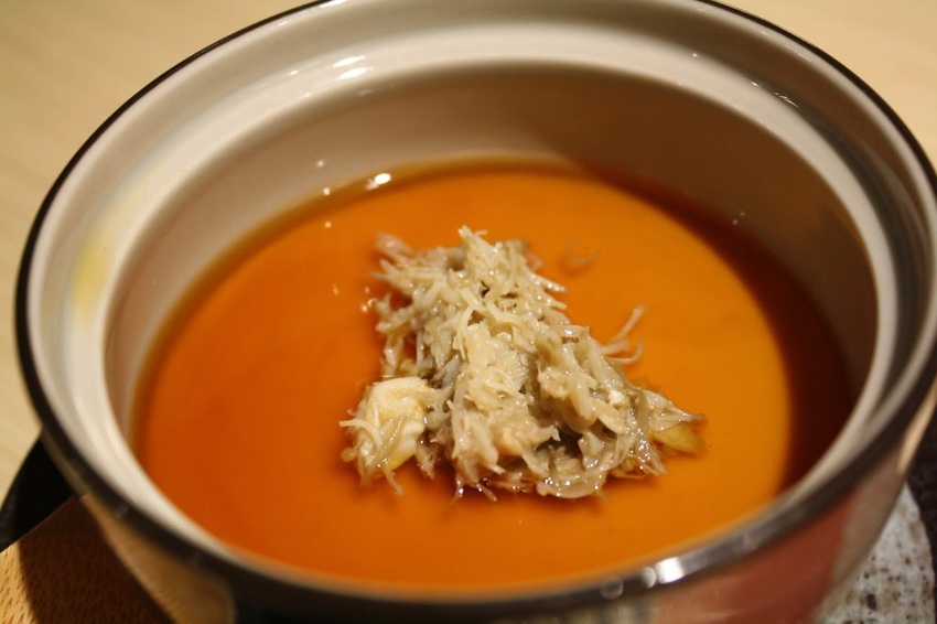 【台北松山區日式料理推薦】歐買尬海鮮串燒-金箔壽司與炙燒大干貝佐海膽蟹膏堡讓人捨不得吃掉~套餐選擇份量十足