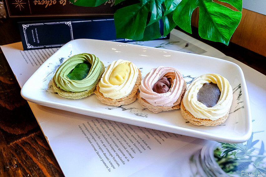 低調隱密法式甜點店,達克瓦茲專賣O.S.手作烘焙,一周只開三天,最新花茶達克瓦茲,融入花香茶韻~