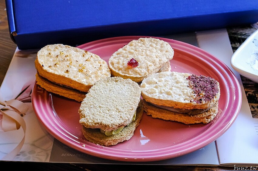 低調隱密法式甜點店,達克瓦茲專賣O.S.手作烘焙,一周只開三天,最新花茶達克瓦茲,融入花香茶韻~