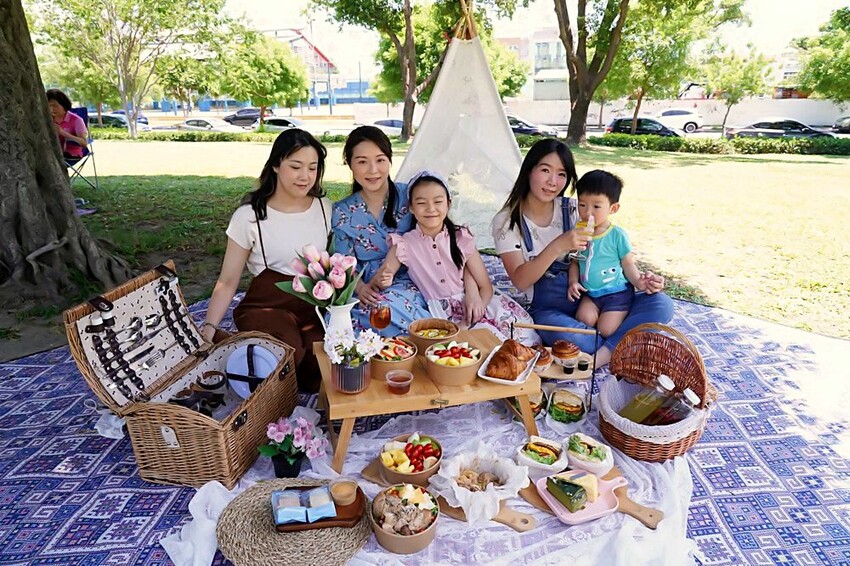 公園野餐第一次就上手!專業野餐盒,野餐道具免煩惱,輕鬆擁有浮誇派對~
