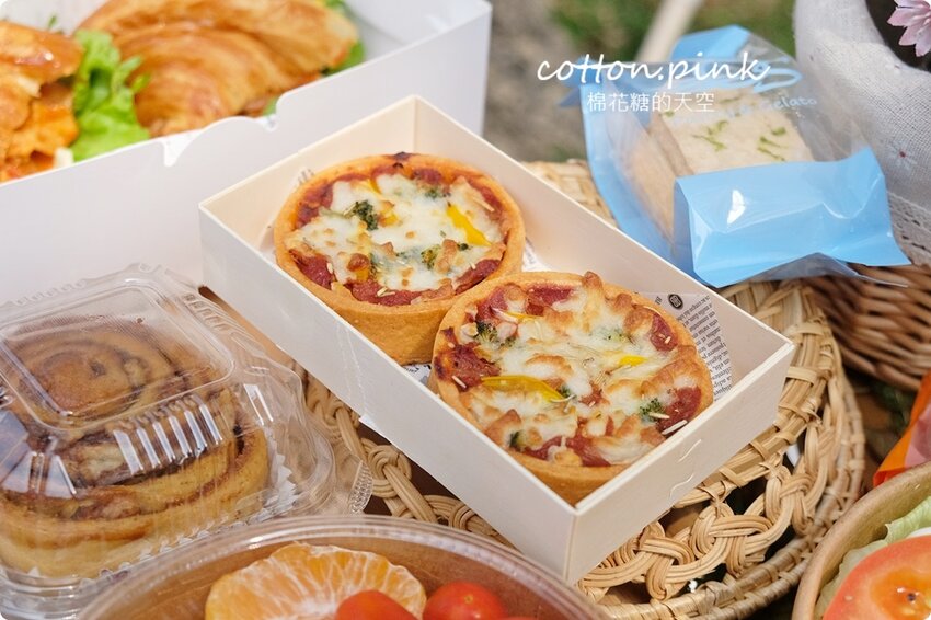 台中野餐外帶免自備提案～開胃菜到甜點完整野餐食物組合就在O.S.義式冰淇淋手作烘焙 - 棉花糖的天空