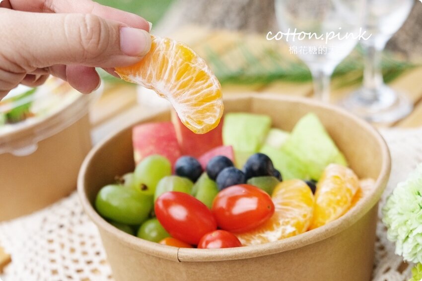 台中野餐外帶免自備提案～開胃菜到甜點完整野餐食物組合就在O.S.義式冰淇淋手作烘焙 - 棉花糖的天空