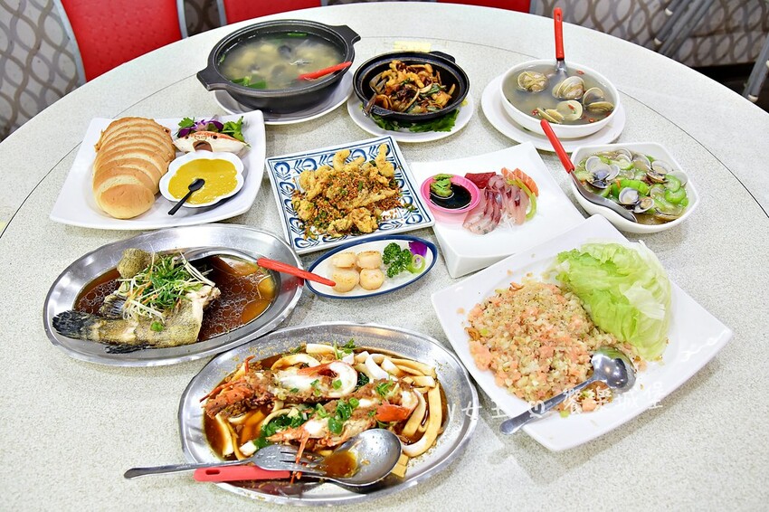 野柳望海亭海鮮餐廳｜超新鮮現撈活海鮮，活龍蝦一隻$680，現