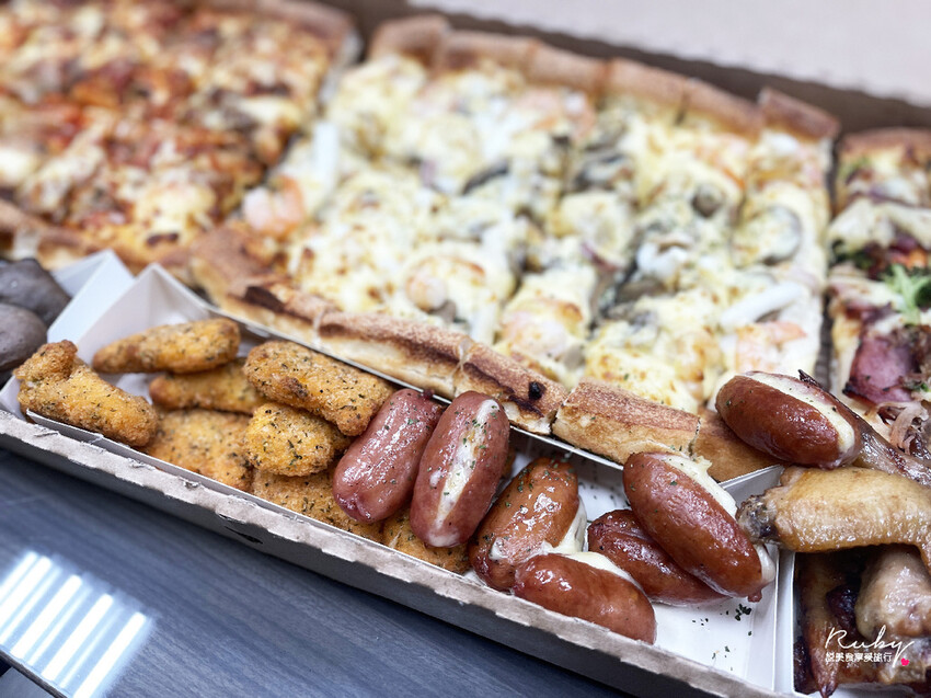 【必勝客期間限定】一公尺派對巨飽盒，適合派對或是多人聚餐，熱銷回歸販售｜Ruby說美食享受旅行(@tour_rub