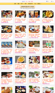 海綿飽飽的鳳梨城堡的美食牆 海綿飽飽的鳳梨城堡的美食牆